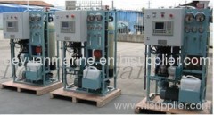 Reverse type Osmosis RO fresh water generator