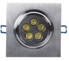 5W 120mm×120mm×70mm Aluminum LED Ceiling Light With Φ95mm Hole