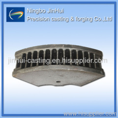 steel investment casting for train part