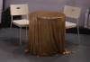 metallic cloth as table cloth