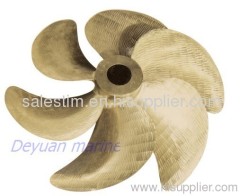 Huge container Vessal Fixed Pitch Propeller /6blades marine propeller