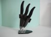 Ceramic white Blade Slicing Knife Acrylic block with color box