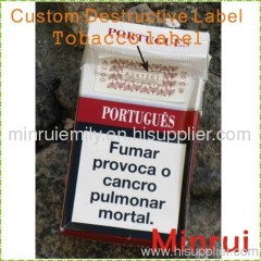 Custom Security Tags,Ultra Destructible Labels for Tobacco