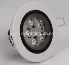 5W Aluminum Φ110×45mm LED Ceiling Light With Φ95mm Hole For Indoor Using