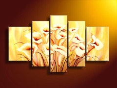 Flower Oil Painting On Canvas