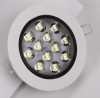 12W Aluminum Φ138×45mm LED Ceiling Light With Φ115mm Hole For Indoor Using