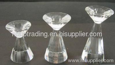 CRYSTAL CANDLE HOLDER