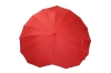 Red Heart shape umbrella