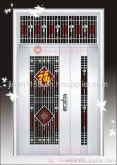 2012 Foshan JINAN Stainless Steel Door primary-secondary door