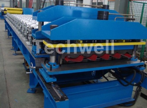 Glazed Tile Roll Forming Machine,Step Tile Roll Forming Machine