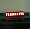 25.4x10.1mm High Bright Red 10-Segment LED Light Bar
