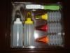 Brand new 3x Icing Piping Cookies Cake Decorating mini spatula and syringe set