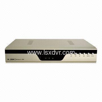 H.264 Embedded DVR with 2CH D1/6CH CIF Full Time Recording, VGA Output and Network Function