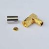 SMA Male Right Angle Crimp Connector for RG316 Cable