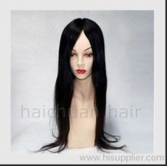 human hair wig long hair