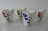 Leafage Glazed Ceramic Cup