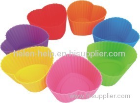silicone cake mould/ bakewares/ muffin cup/ loap pan/ baking mould
