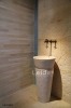 Galala beige floor standing wash basin