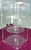 acrylic vertical display showcases