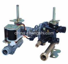 Gas water heater valve-plastic valve