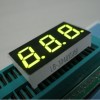 Super bright green common anode 0.4 inches triple-digit led display