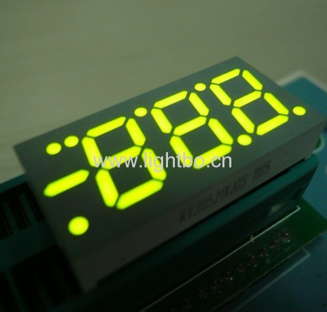 0.52 inch common anode ultra blue 3 1/2 digit 7 segment led displays for air conditoner control