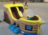 digital printed commercial bouncer with slide