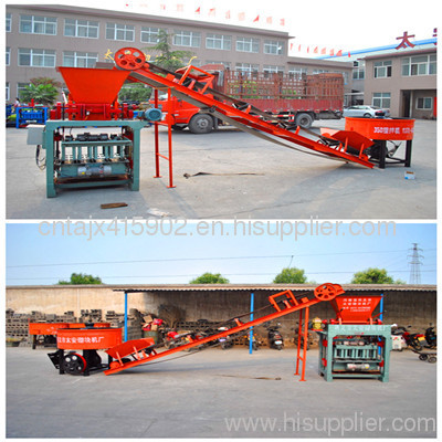 Taian cement block making machine