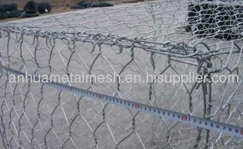 10% Zn-Aluminum gabion boxes