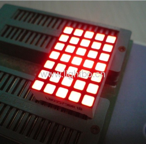 5 x 7,5 x 8, 6 x 7, 8 x 8 ,16 x 16 Square dot matrix led display, various size and colors available