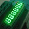 0.36 inches pure green 6 digit 7 segment led display