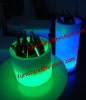 nightclub acrylic LED table ice buckets