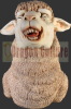 Fiberglass cute sheep replica