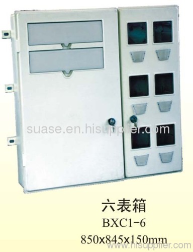 4 electric meter box