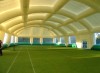 Giant inflatable tennis tent