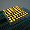 1.26-inch 3mm 8 x 8 Amber Dot Matrix LED Display