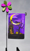 Custom halloween night garden flag