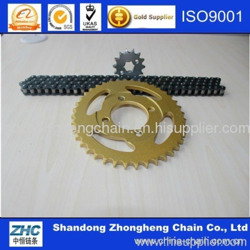 45# Steel High Quality Saichao CD70 motorcycle sprocket