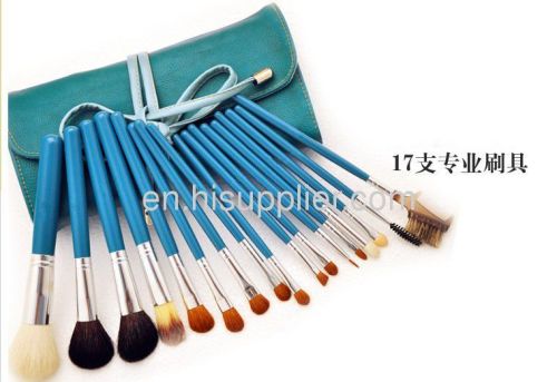 17pcs Cosmetic Brushes