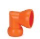 1/2&quot;size plastic elbow fitting