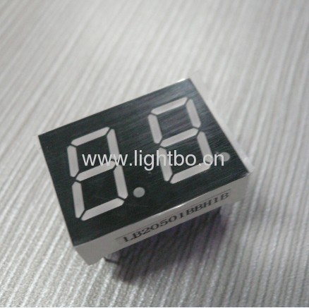 0.50 inches Dual digit anode ultra blue seven segment led displays