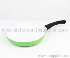 Ceramic Coated Fry Pan With Aluminum Pressed, Bakelite Handle