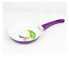 White Ceramic Coated Fry Pan with non-stick coating