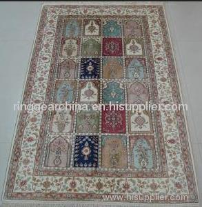 Handmade Artificial Silk Carpet