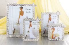With A Fancy Butterfly Diamante Photo Frame