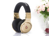 Black gold Pro AAA quality Beats by Dr. Dre pro Headphones From Monster