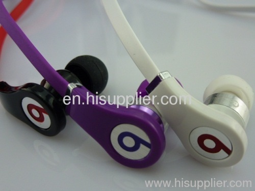 Monster Beats Tour in-Ear Headphones in black/white/purple