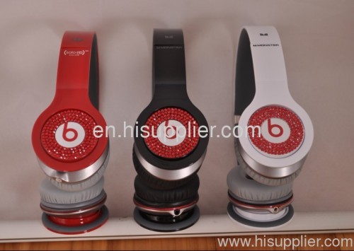 Monster beats by Dr.Dre red diamond SOLO HD Headphone