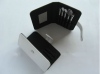 5pcs White Leather cosmetic brush kit