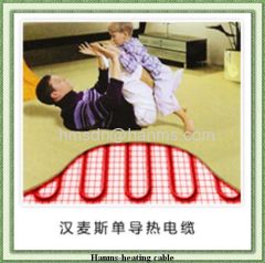 Floor radiant heating cable